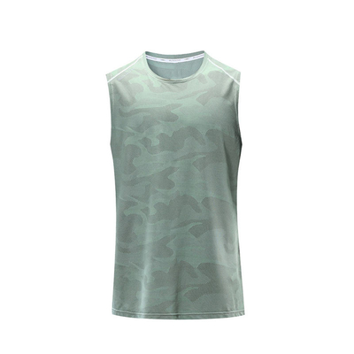 Men'S Sports Quick Drying Round Neck Vest for Running Basketball Shooting
