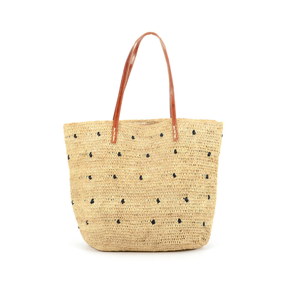 2022 Fresh Summer Lafite Grass Woven Bag One Shoulder Hand Woven Bag Holiday Leisure Beautiful Straw Bag Women'S Bag